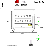 A depiction of the small ASP area, based on GySgt Grass's drawing