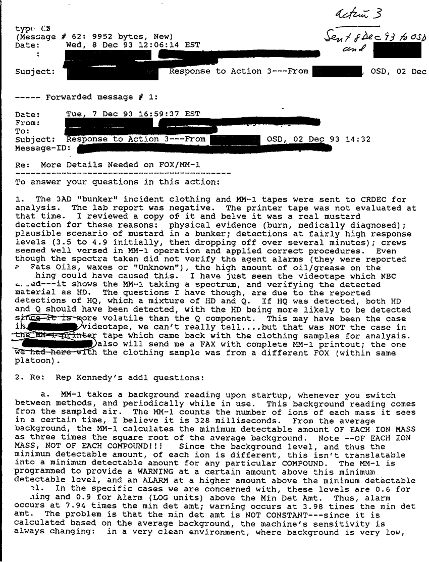 CBDCOM email message, December 7, 1993
