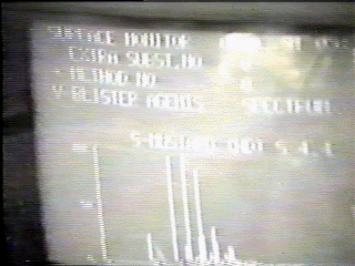 Figure 7.  MM-1 screen showing spectrum for S-Mustard (HD)