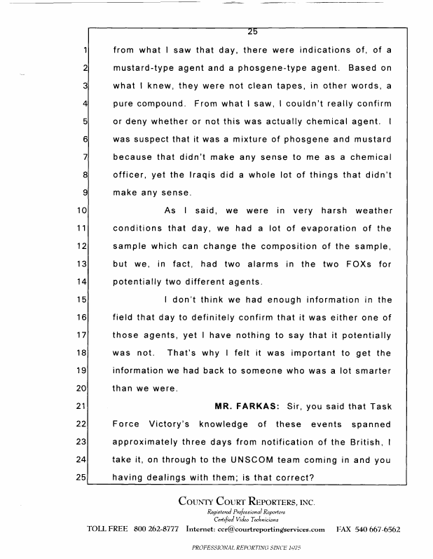 Interview with Lieutenant Colonel Don W. Killgore, October 15, 1997