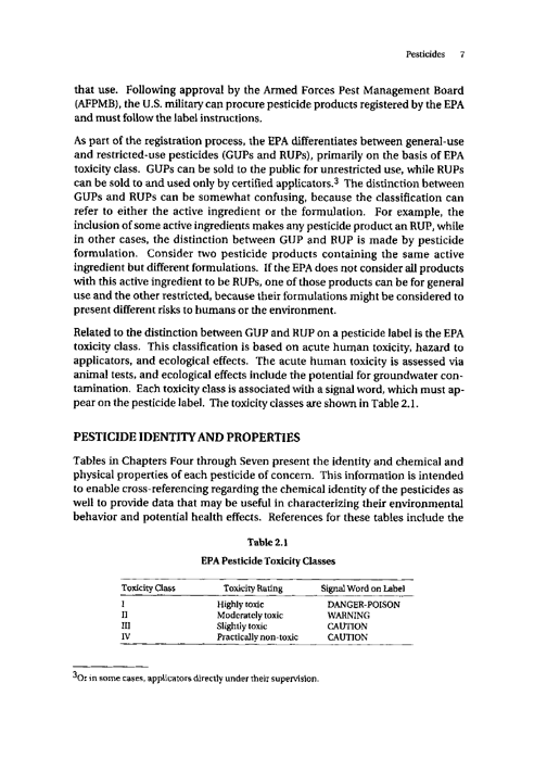 Cecchine, G., BA Golomb, LH Hilborne, DM Spektor, and C.R. Anthony, A Review of the Scientific Literature as it Pertains to Gulf War Illnesses: Pesticides, RAND, Volume 8: June 2000.