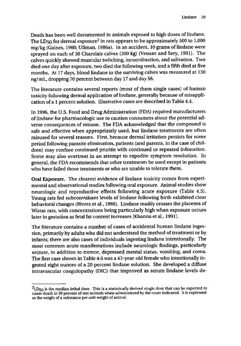 Cecchine, G., BA Golomb, LH Hilborne, DM Spektor, and C.R. Anthony, A Review of the Scientific Literature as it Pertains to Gulf War Illnesses: Pesticides, RAND, Volume 8: June 2000.
