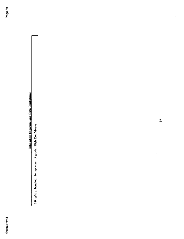   US Environmental Protection Agency, Office of Pesticide Programs, �PHED Surrogate Exposure Guide,� August 1998.