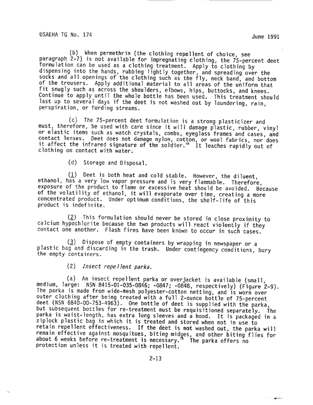   Coulston International Corporation, Label with Directions for Use for Permethrin Arthropod Repellent,  Easton, PA, May 1990.