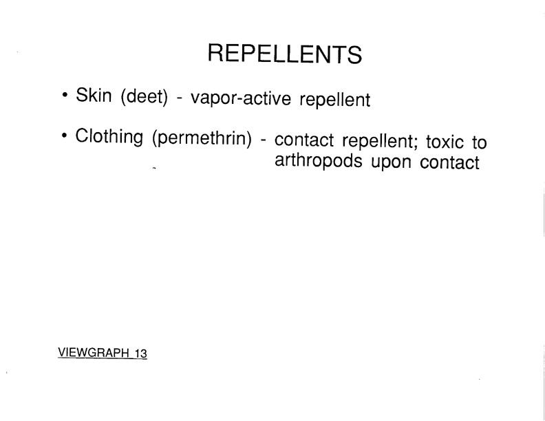   Coulston International Corporation, Label with Directions for Use for Permethrin Arthropod Repellent,  Easton, PA, May 1990.