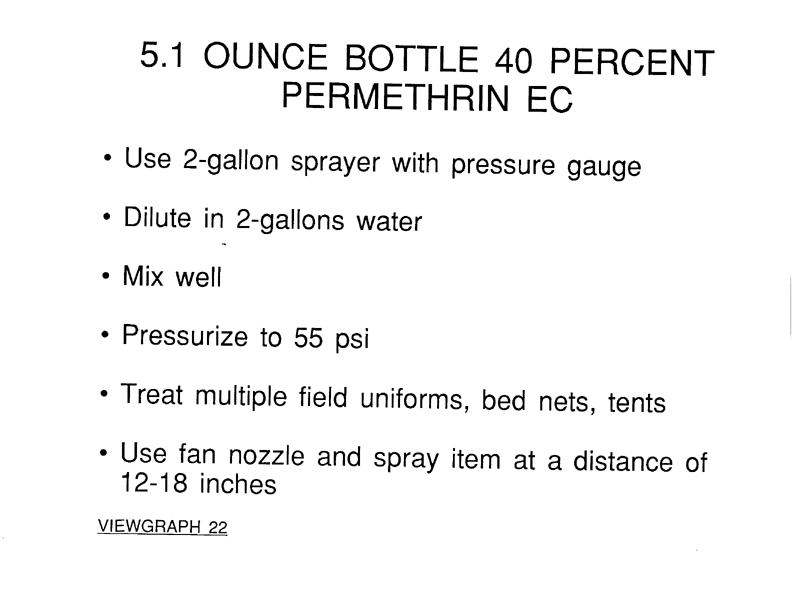   Coulston International Corporation, Label with Directions for Use for Permethrin Arthropod Repellent, Easton, PA, May 1990.