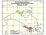 Second Mustard Release, Muhammadiyat, Potential Hazard Area February 16, 1991